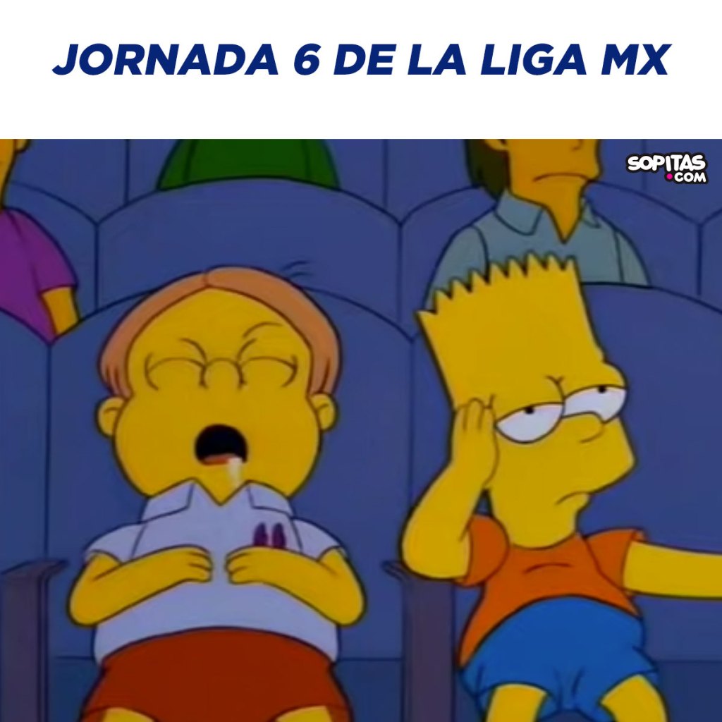 La jornada 6 de la Liga MX en una imagen