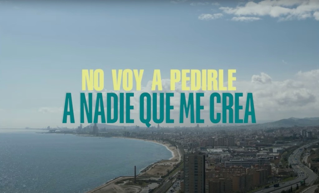 tráiler no voy a pedirle a nadie que me crea