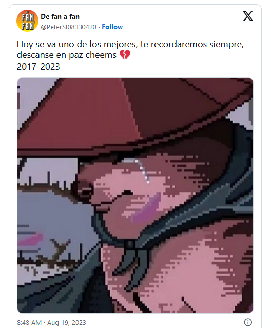 Murió Cheems y lo despiden con emotivos memes