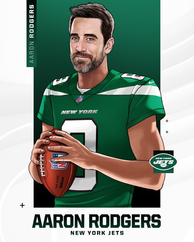 La llegada de Aaron Rodgers a los Jets