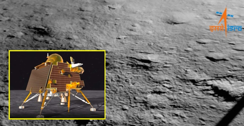 La sonda india Chandrayaan-3 llegó al Polo Sur de la Luna y las fotos son increíbles