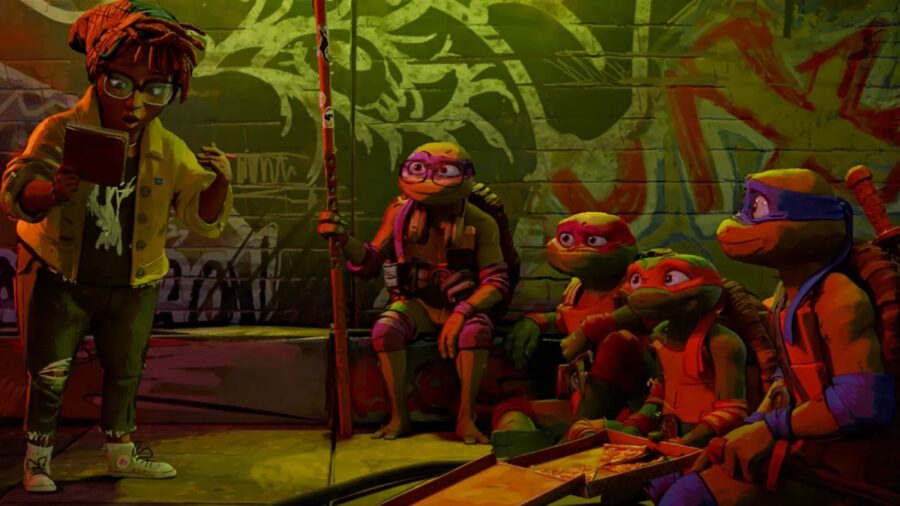 tortugas ninja spider verse