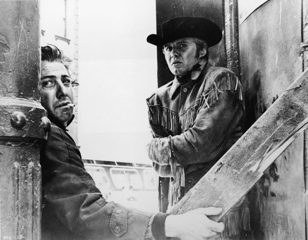 Dustin Hoffman y Jon Voight en 'Midnight Cowboy'