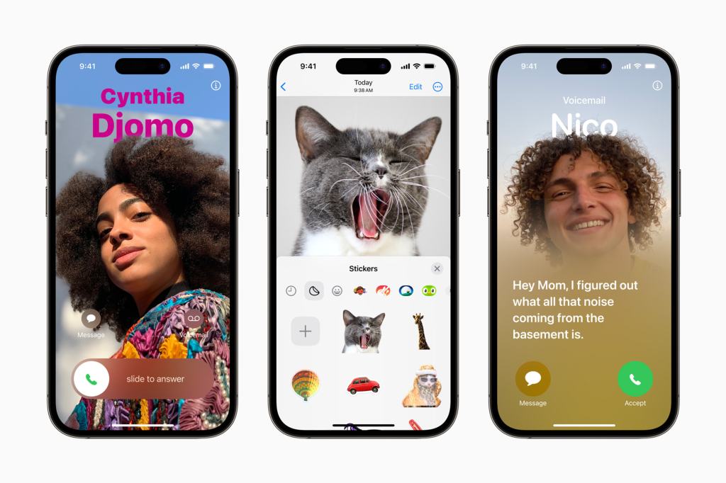 Imagen del Contact Posters del iOS 17