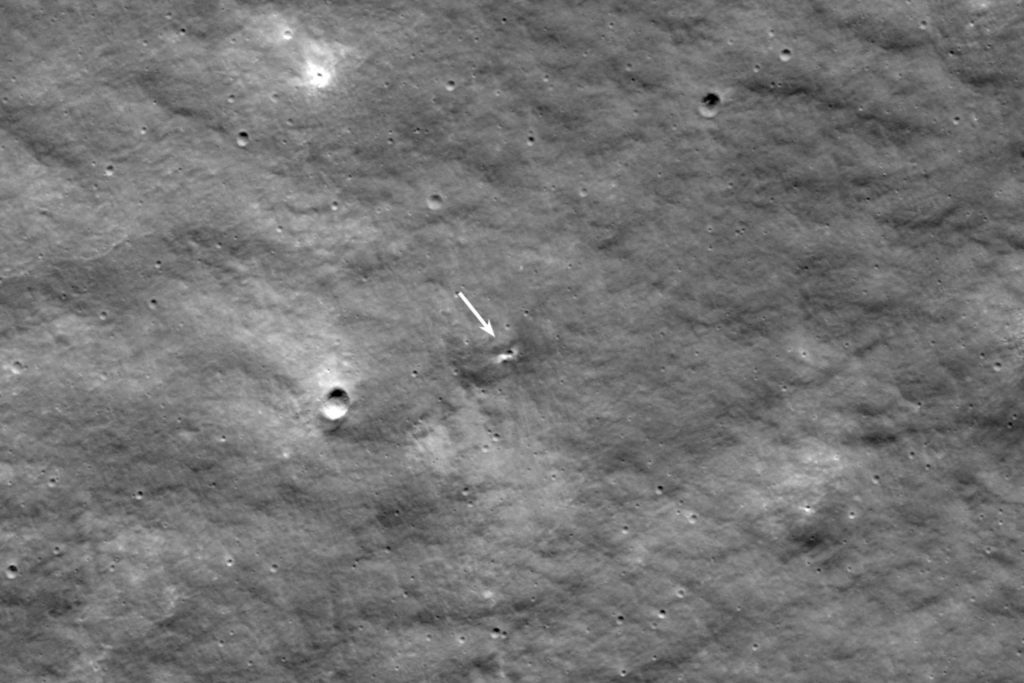 crater misión rusa fallida Luna-25