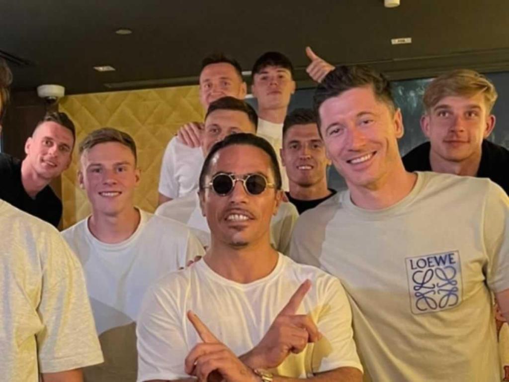 La foto de la dichosa cena con Salt Bae