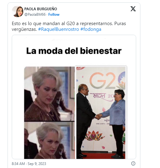 Secretaría de Economía explica por qué Raquel Buenrostro llegó en Crocs a la reunión del G20