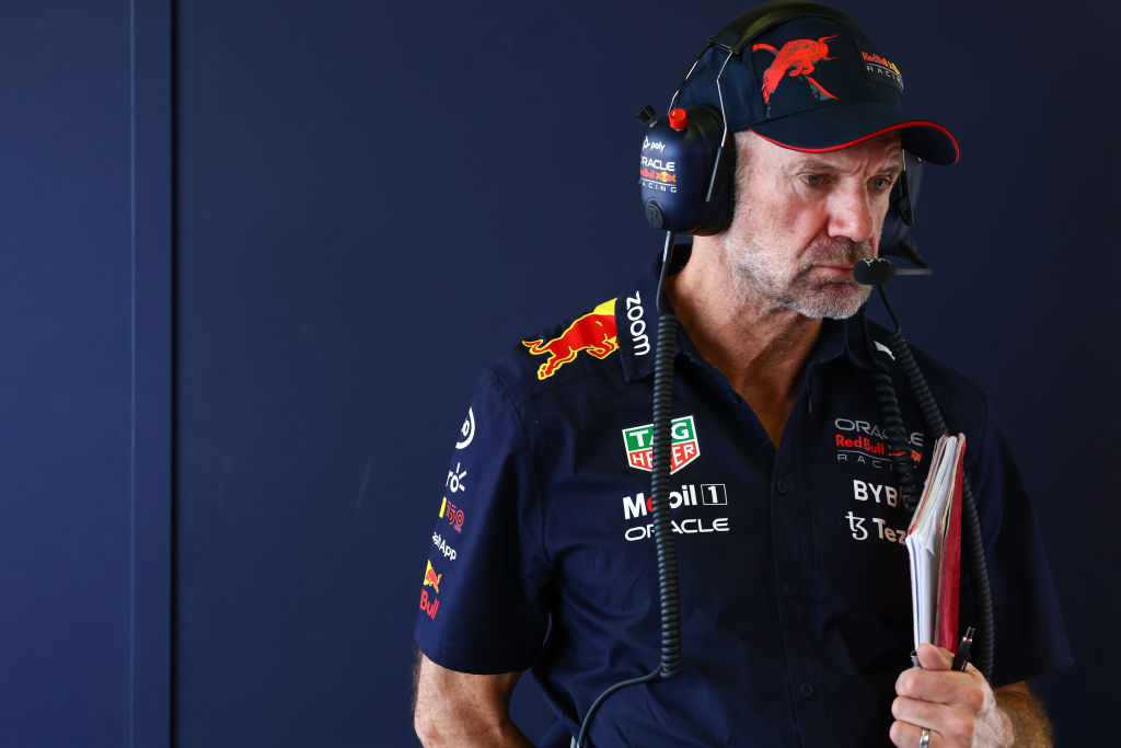 Adrian Newey y su libreta inseparable