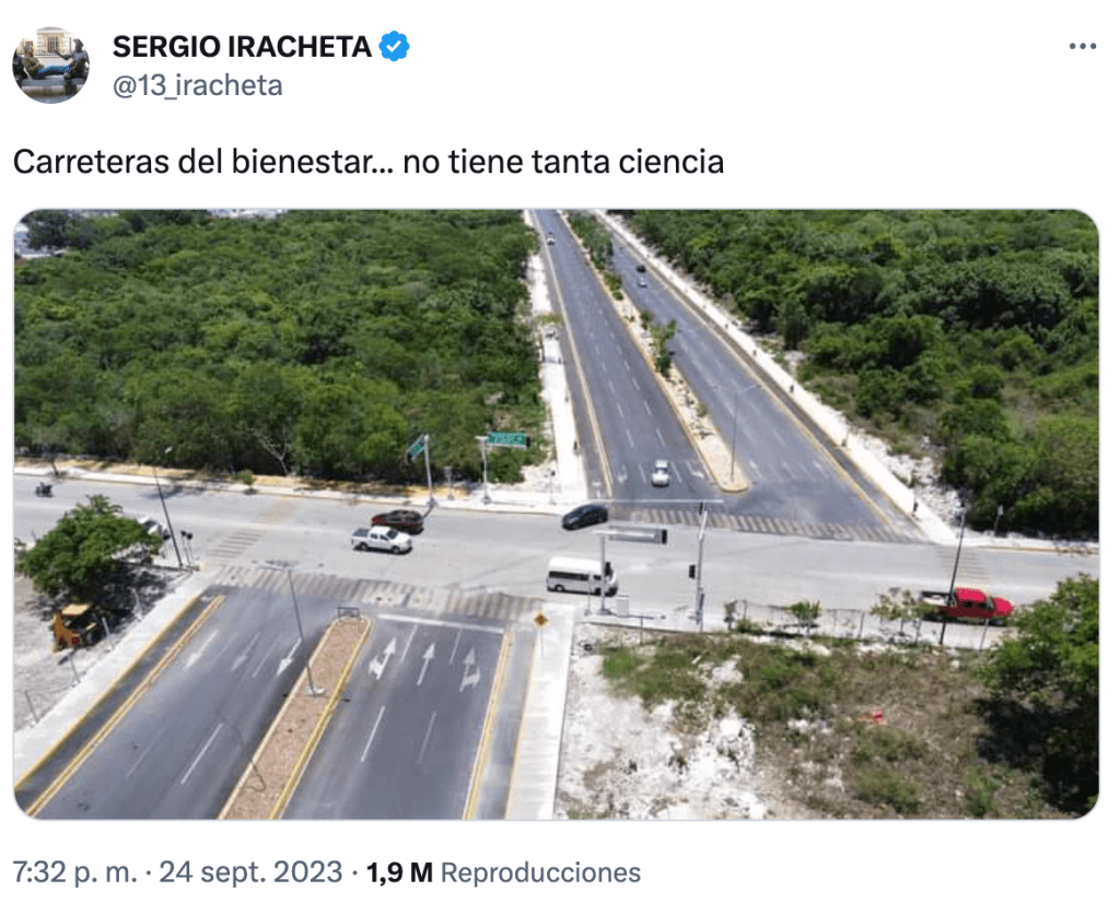 ¿Qué onda con la carretera chueca de Playa del Carmen y la foto viral?