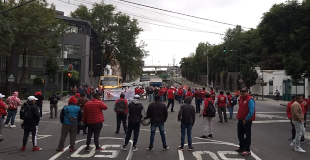 El bloqueo en Constituyentes y Parque Lira que puso a chilangos de cabeza