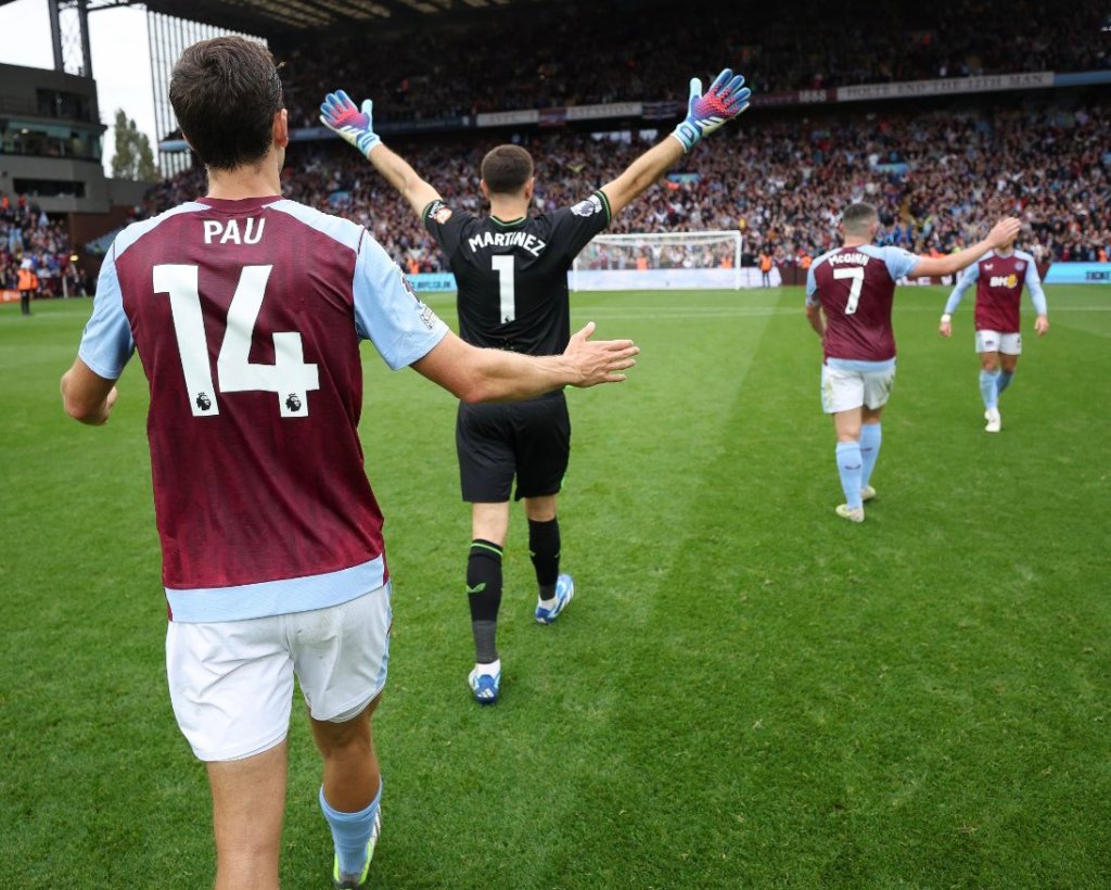 Goleada del Aston Villa contra el Brighton