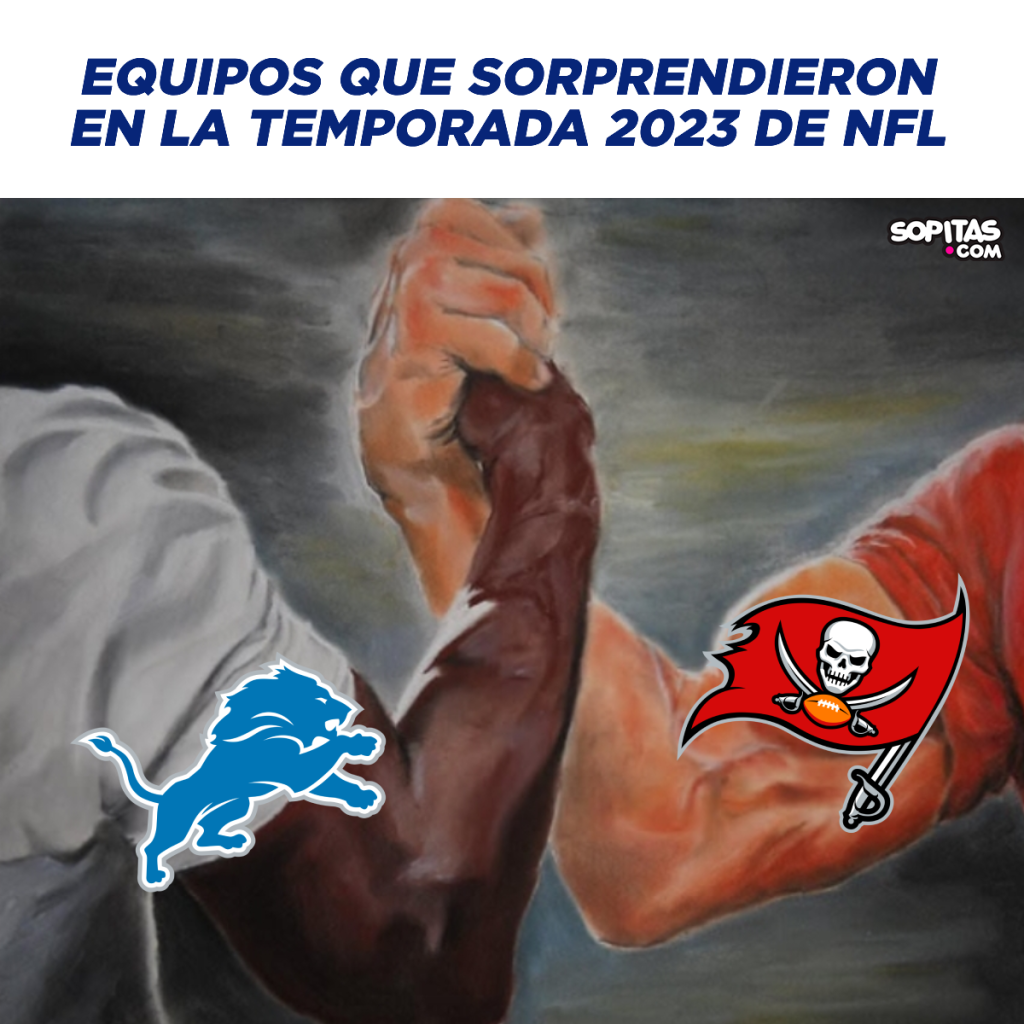 Tirote entre Lions y Buccaneers