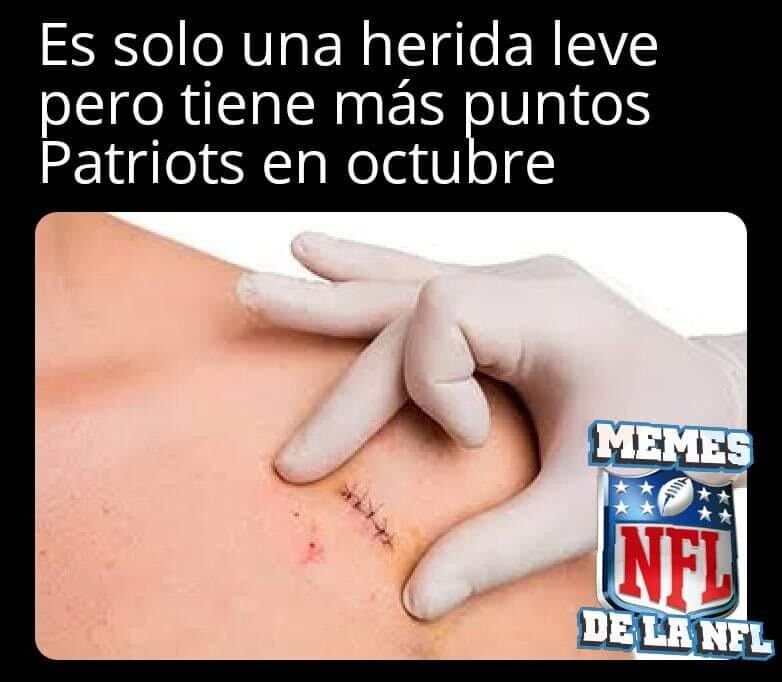 Meme de la semana 6 de NFL