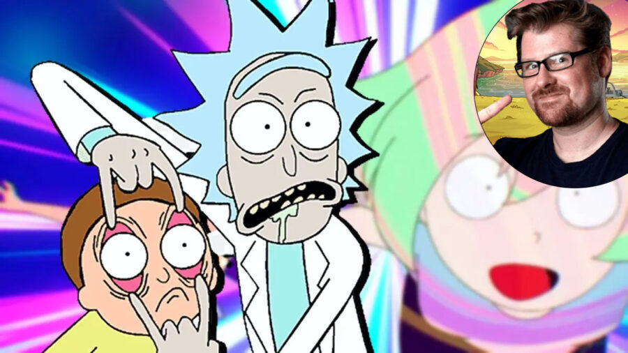 Rick y Morty Justin Roiland