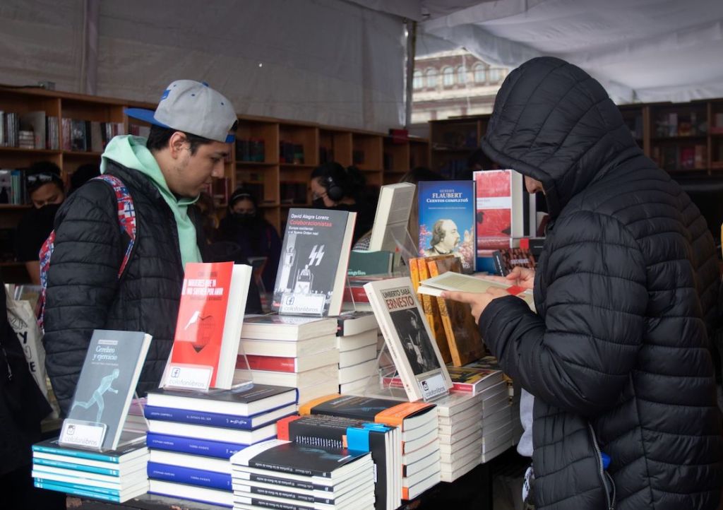 Feria del Libro del Zócalo.