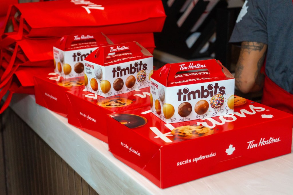 timbits de Tim Hortons