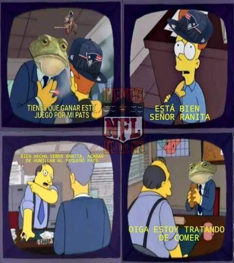 Meme de la semana 4 de NFL