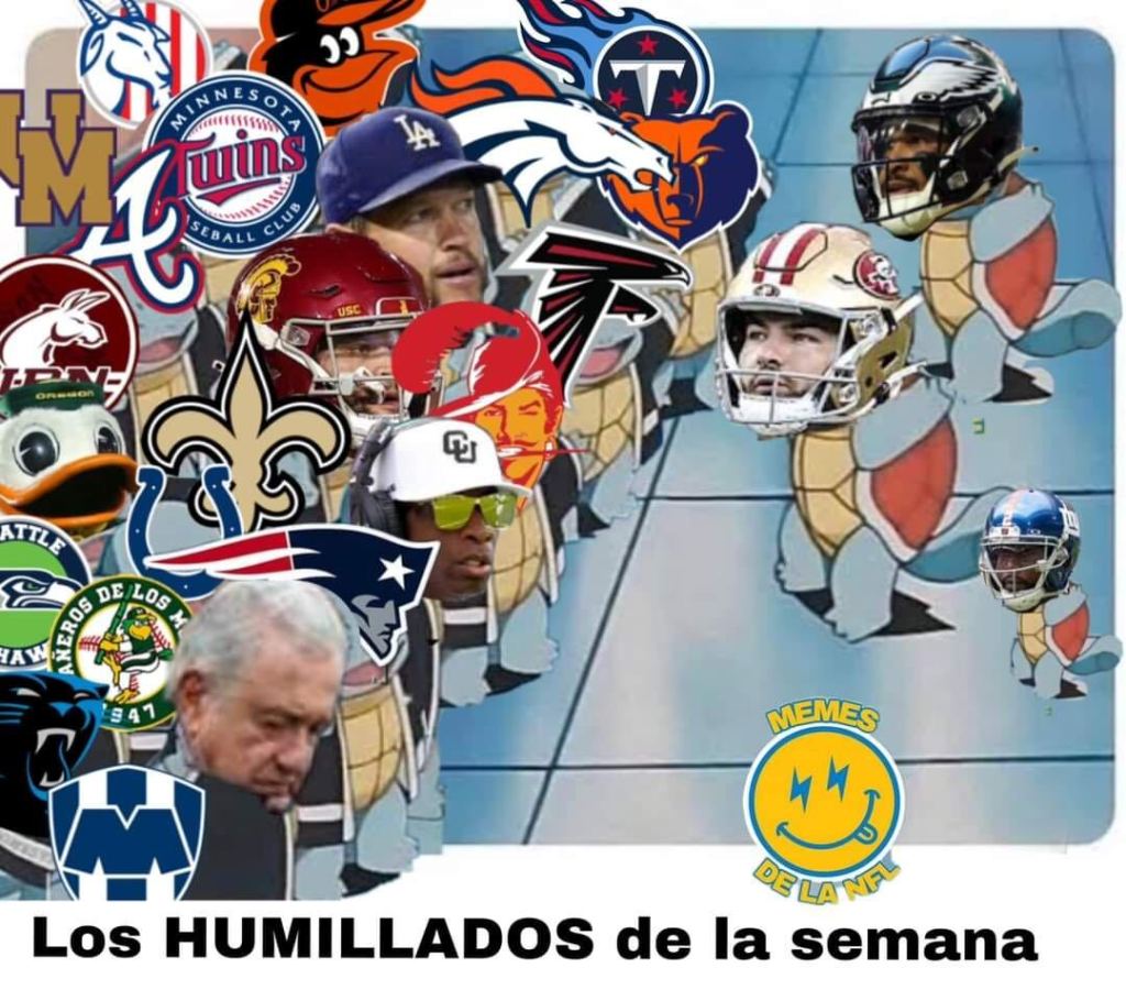 Meme de la semana 6 de NFL