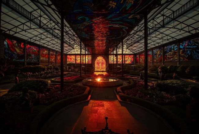 Una visita al vitral más grande del mundo