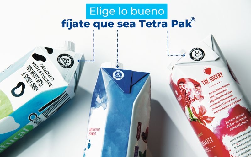 envases de carton reciclado tetra pak