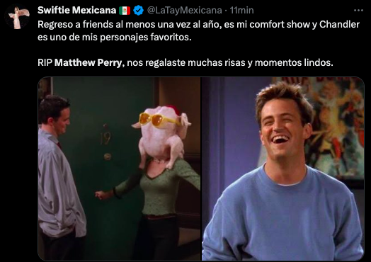 Sniff: Así reaccionó el internet a la muerte de Matthew Perry (Chandler Bing en 'Friends')