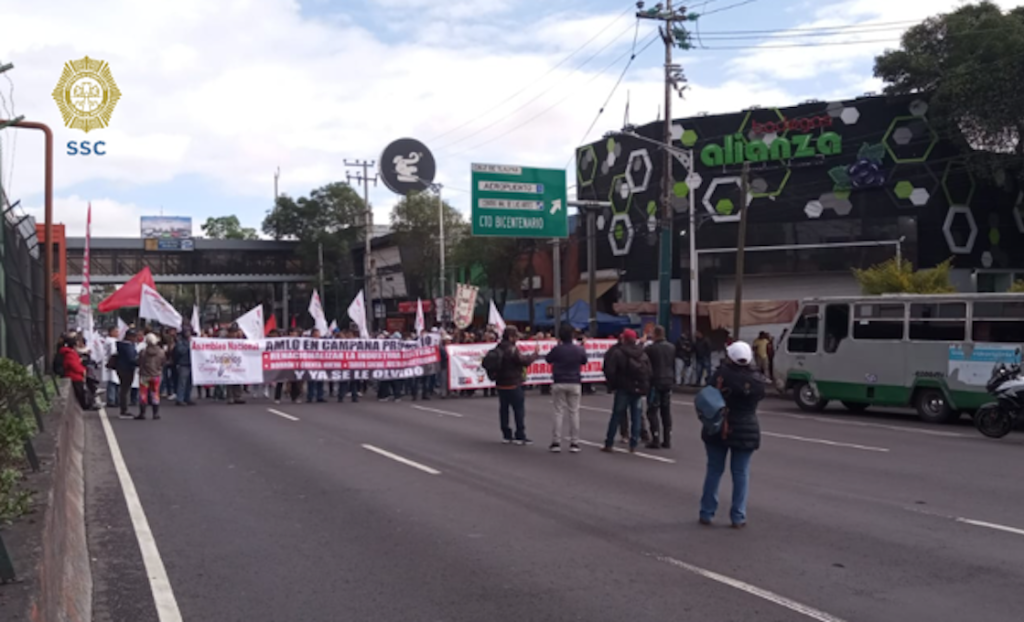 Bloqueos en CDMX este 10 de octubre de 2023.