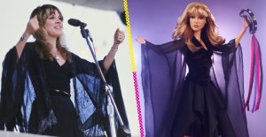 Mattel lanzó una Barbie de Stevie Nicks basada en su look de 'Rumours'