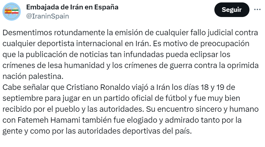 La verdad sobre los supuestos latigazos a los que condenaron a Cristiano Ronaldo en Irán