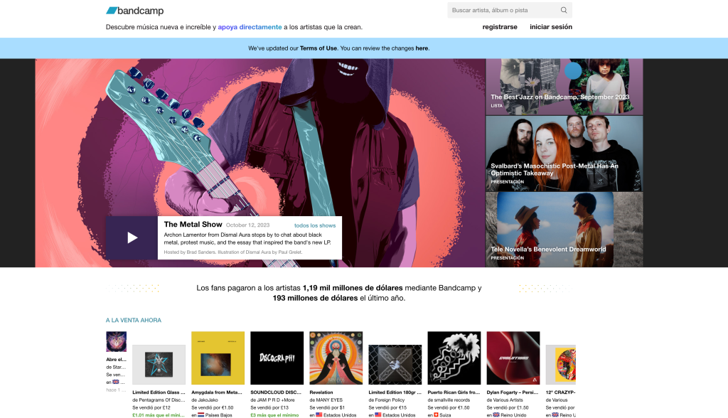 Lo que sabemos sobre la compra de Bandcamp y lo que podría pasar con la plataforma