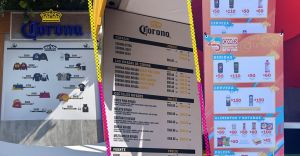 Precios de la merch y chelas en el Corona Capital 2023