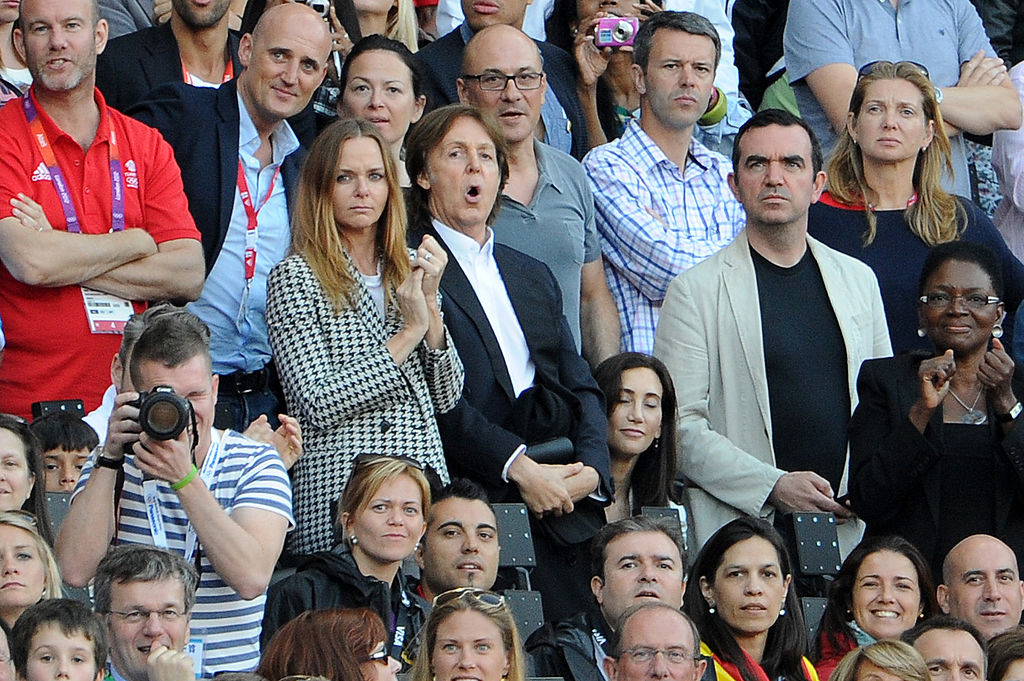 Sir Paul en el estadio olímpico de Londres