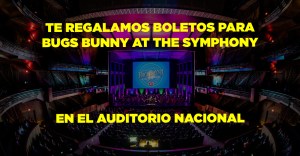 bugs bunny at the symphony auditorio nacional