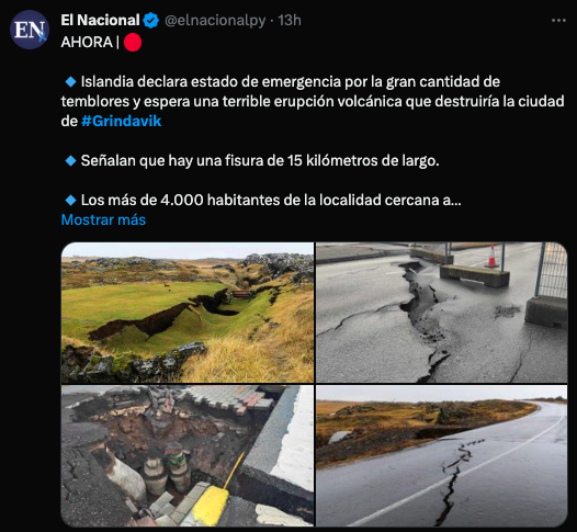 Temblores, evacuaciones y una amenaza de erupción: ¿Qué ocurre en Islandia?