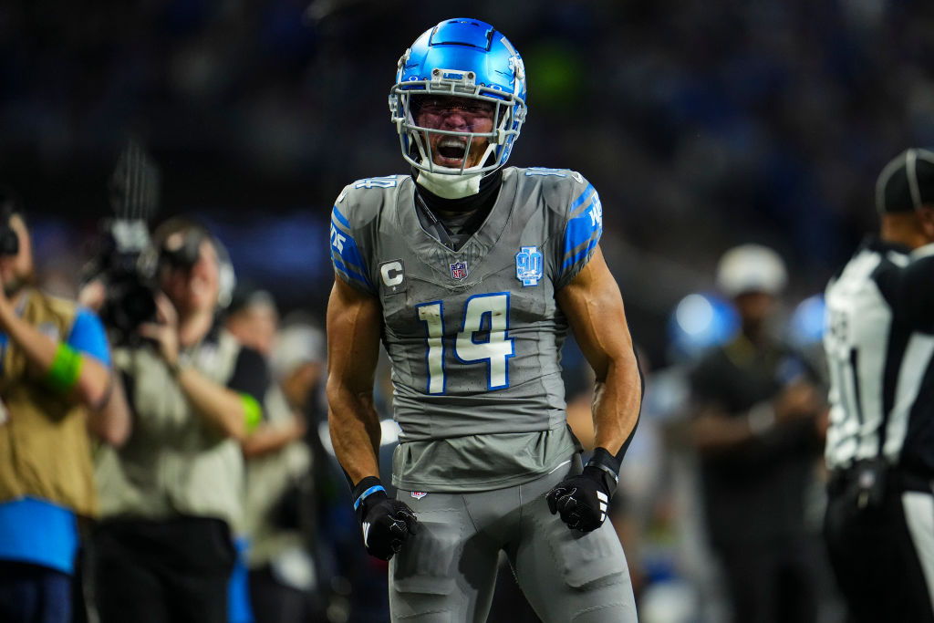 Amon-Ra St. Brown, uno de los mejores receptores de la NFL