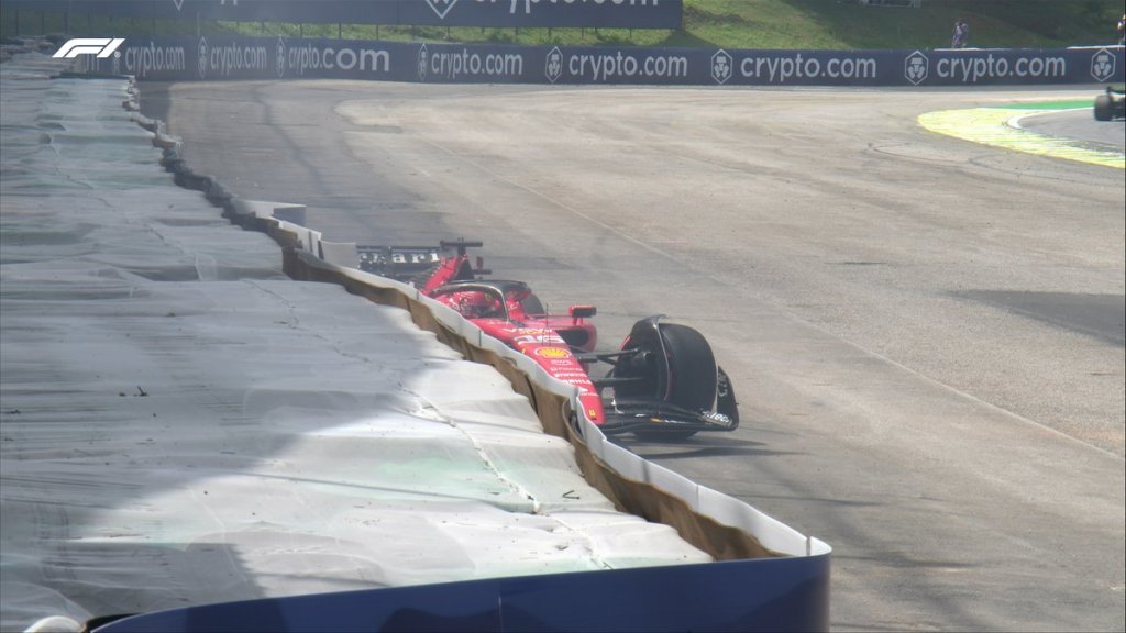 Charles Leclerc en Brasil