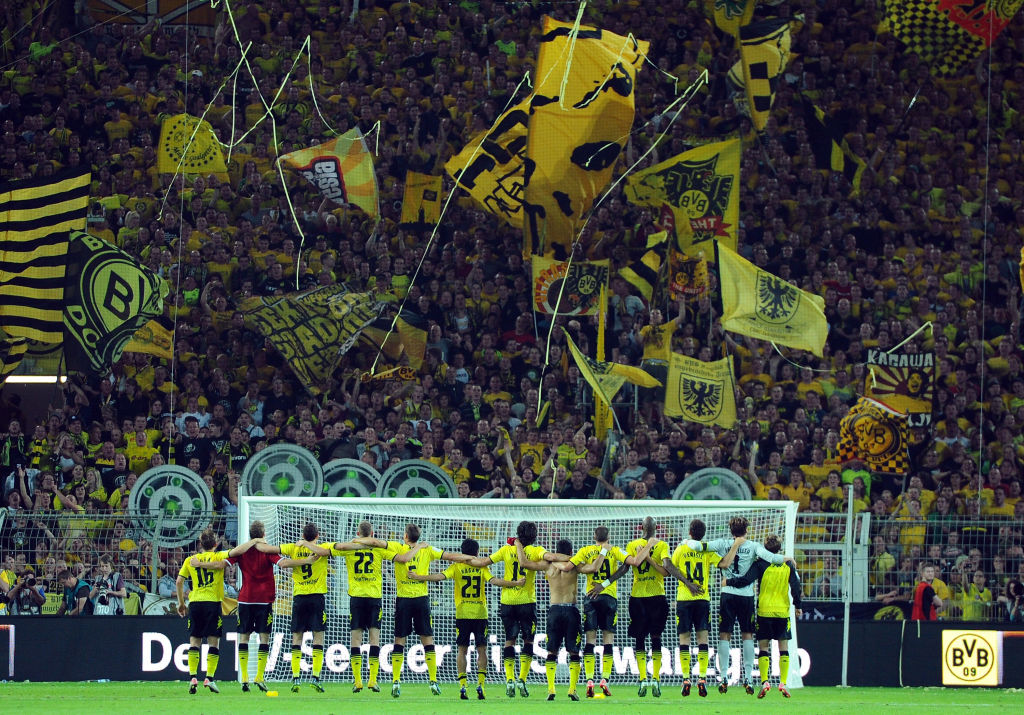 Mosaicos en el Singal Iduna Park