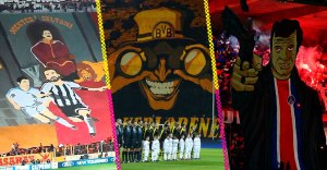 ¡Wooow! Los mejores tifos en la Champions League