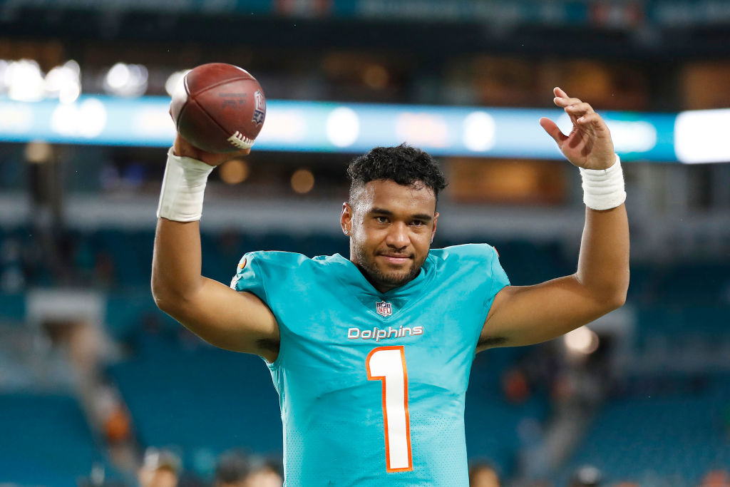 Tua Tagovailoa en la victoria de los Dolphins sobre Ravens