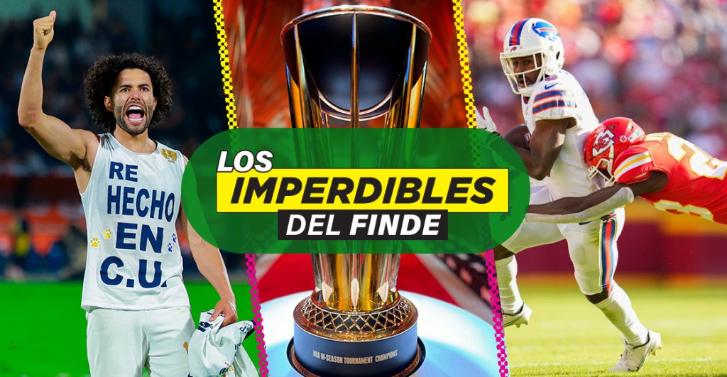 NFL, NBA y Futbol: La guía para ver en vivo los eventos deportivos imperdibles del fin de semana