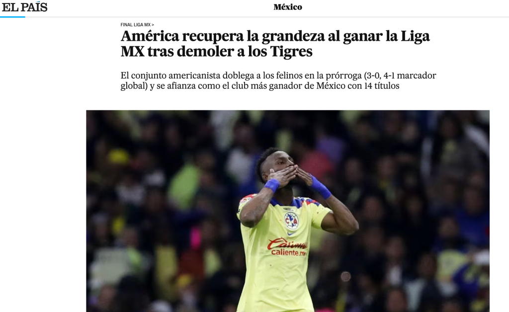 América campeón de la Liga MX