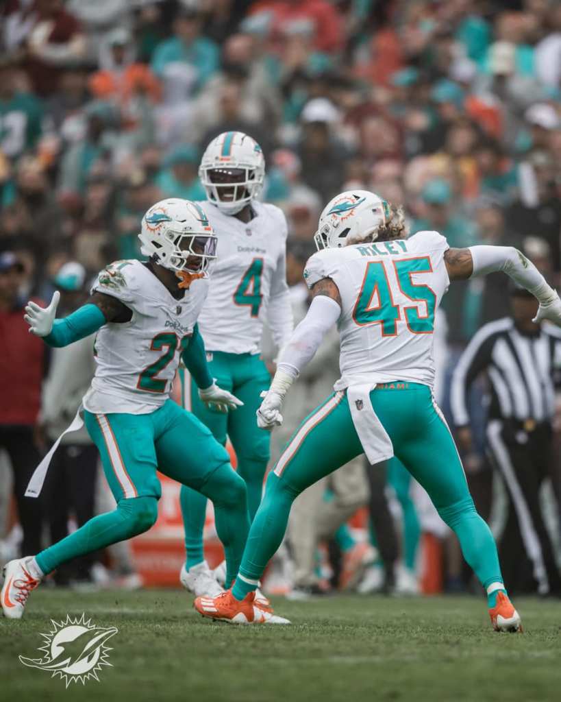 Los Miami Dolphins son líderes de la AFC