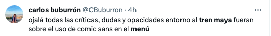 ¿Por? Las reacciones encontradas que dejó el menú del Tren Maya 