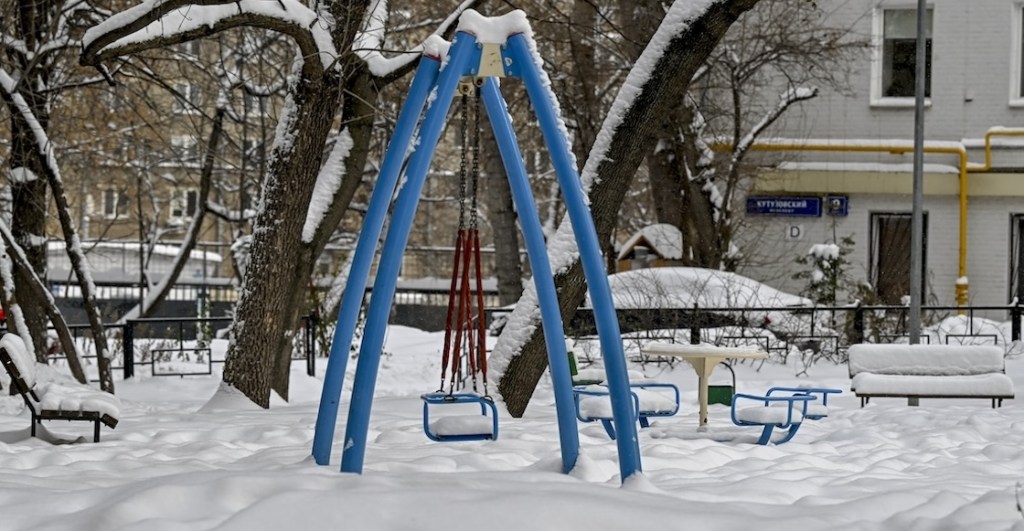 En fotos: Histórica nevada que no se había visto en más de 100 años en Rusia