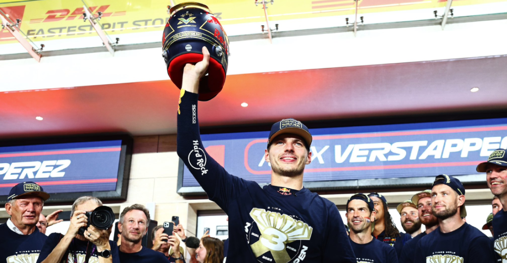 Max Verstappen esta contento con sus tres campeonatos en F1