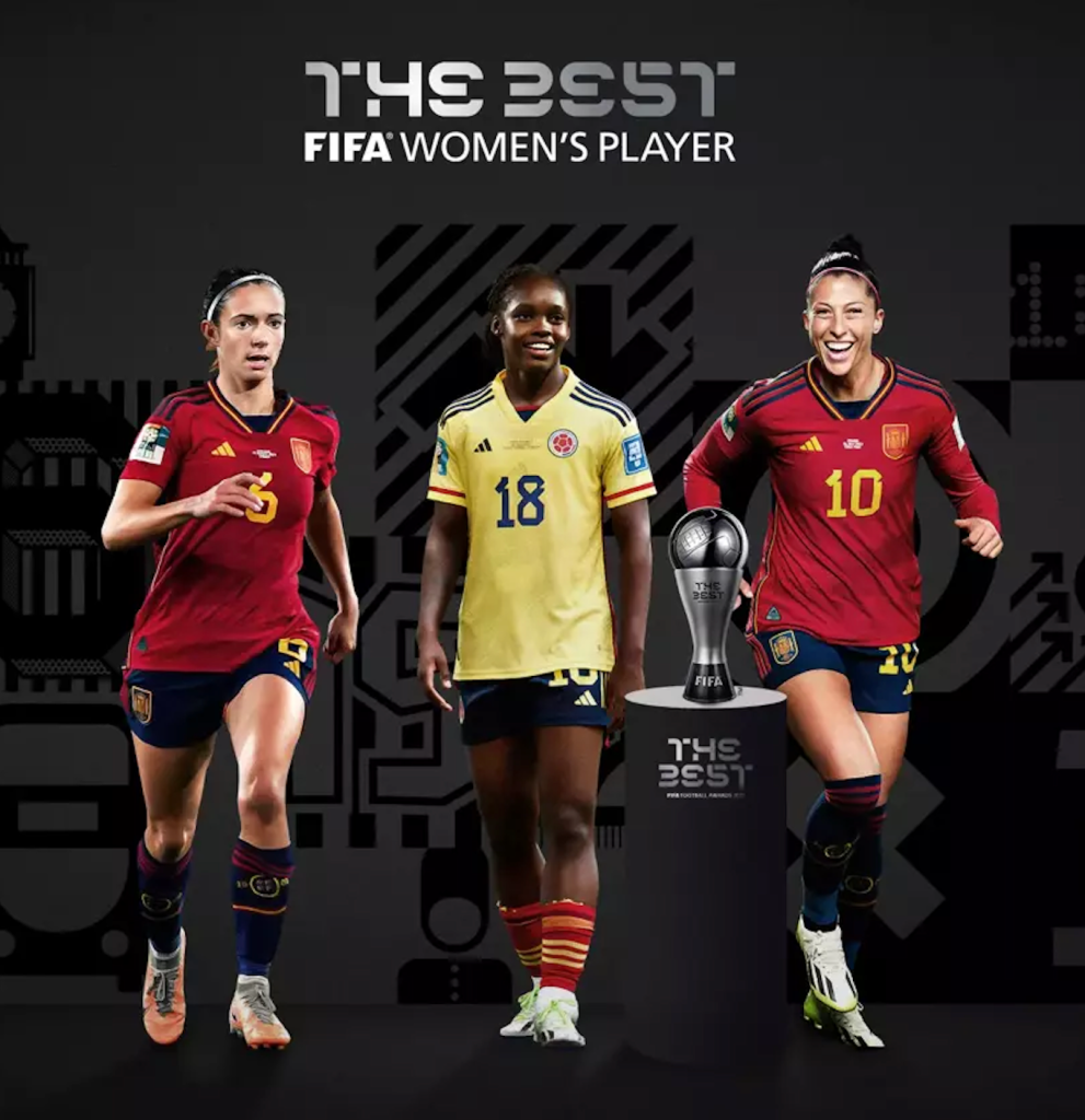 Ellas son las finalistas del premio The Best