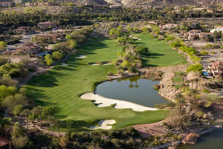 Campo de golf, Hilton Lake Las Vegas 