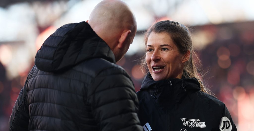 Marie-Louise Eta, primera mujer en dirigir y ganar en la Bundesliga con el Union Berlín