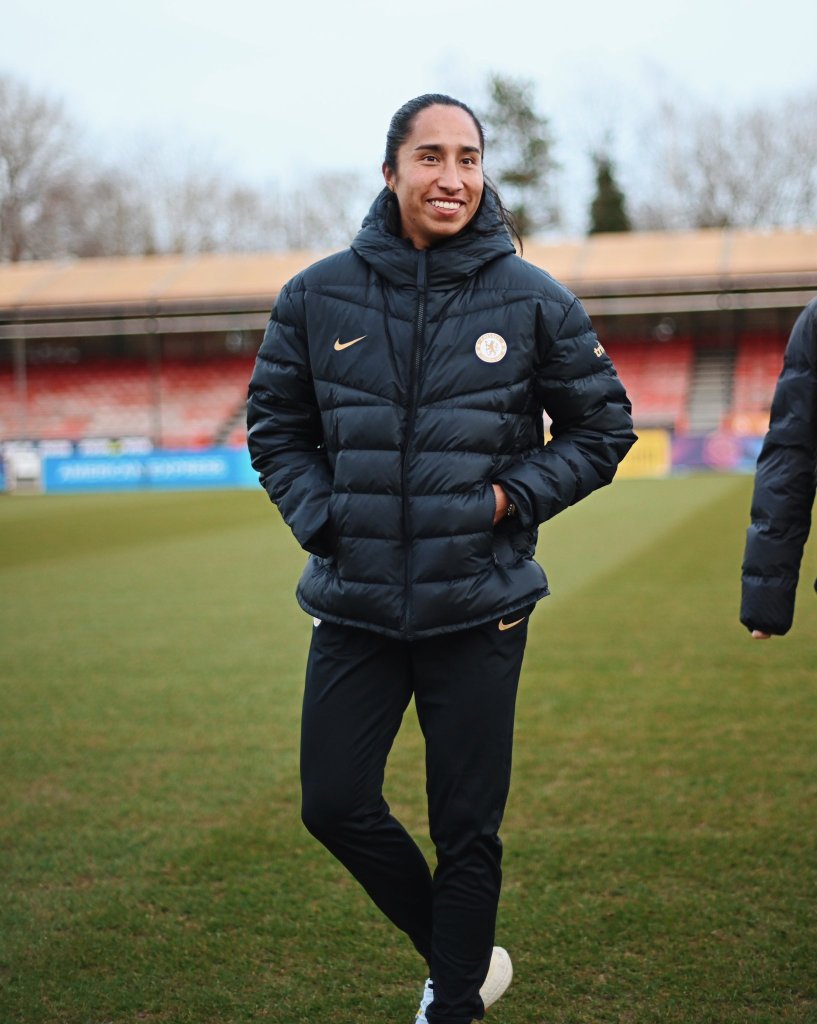 Mayra Ramírez, jugadora del Chelsea Femenil