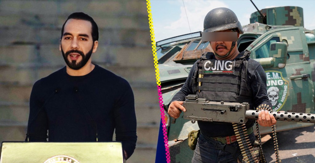 Nayib Bukele y su "pacto" con el CJNG