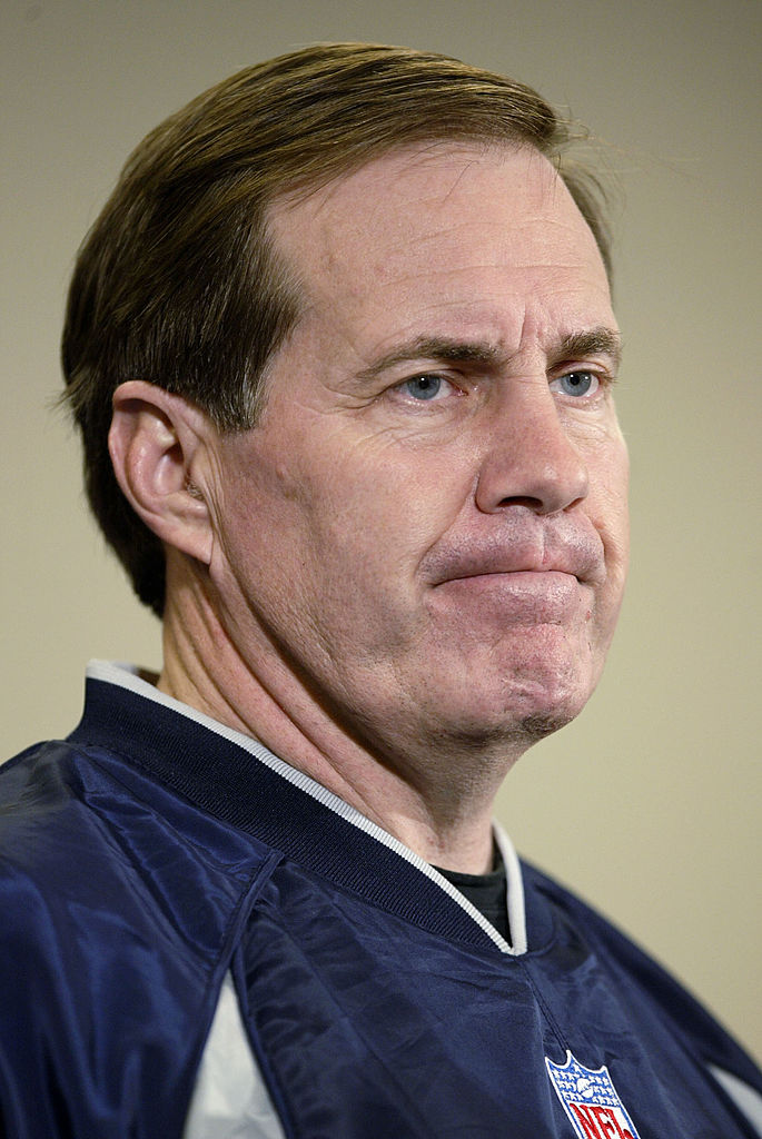 Bill Belichick de los Patriots en 2003